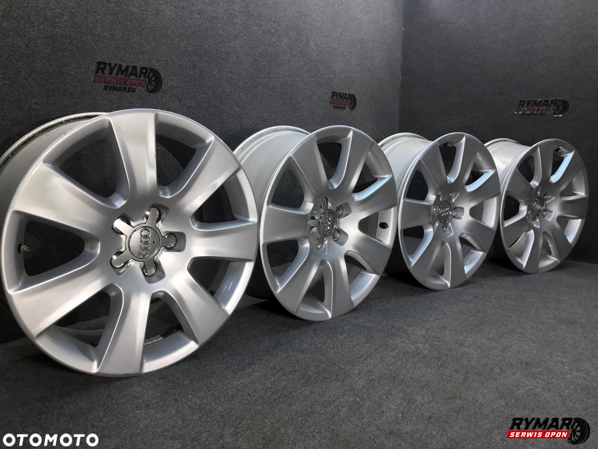 Oryginalne felgi 18" AUDI 5x112 ET28 - 2