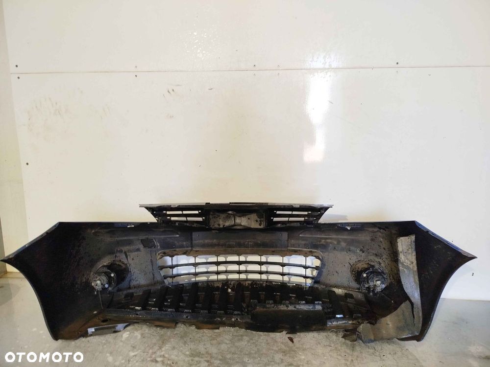 + ZDERZAK PRZÓD PRZEDNI NISSAN NOTE E11 LIFT FL BV4G NIEBIESKI BŁĘKITNY HALOGENY - 5