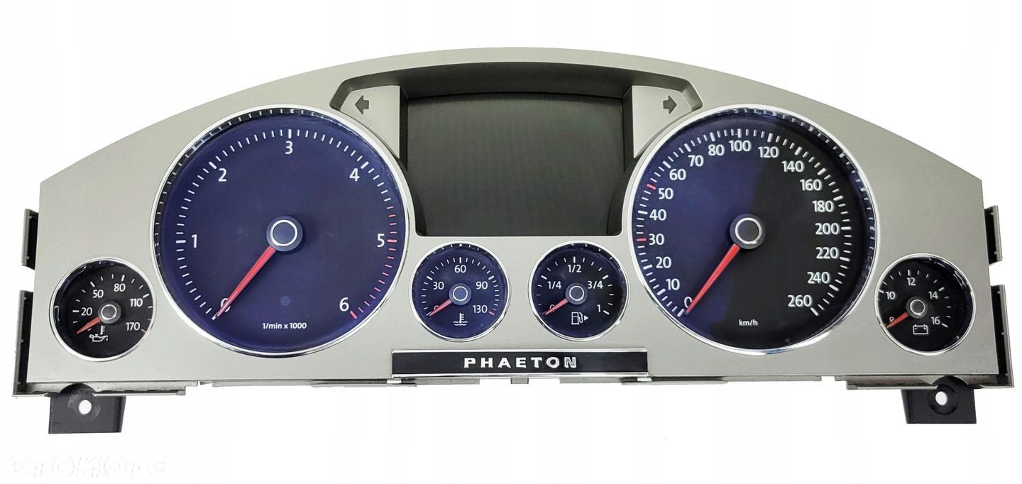 VW PHAETON II LIFT 3.0 TDI LICZNIK ZEGAR ZEGARY 3D0920886C EUROPA ACC 10-15 - 1