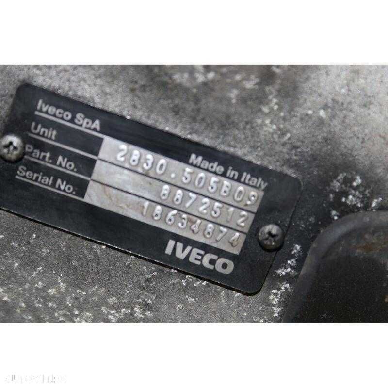 Cutie viteze Iveco Daily 2.3 HDI: 8872512; 5 Trepte; 2006-2012 - 2