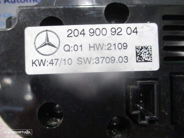 Comando Sofagem 2049009204 MERCEDES W204 S204 2010 C220cdi 170CV 5P PRETO - 3