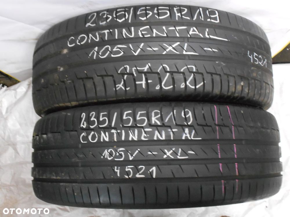 OPONY  235/55R19 CONTINENTAL PREMIUM CONTACT 6 XL DOT 2722 /  4521 6.7MM - 1