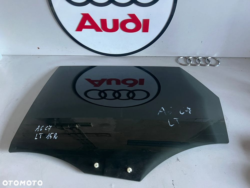 SZYBA DRZWI LEWY TYŁ audi a6 c7 AVANT 15r ORYGINAŁ* - 1