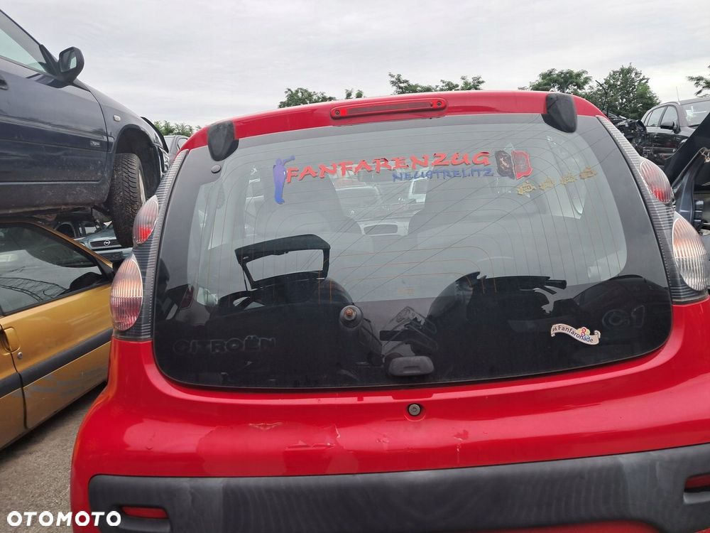 Citroen C1 I 05-14 Peugeot 107 klapa bagażnika SZYBA - 1