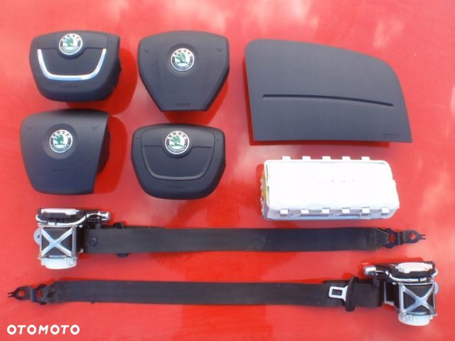 SKODA PRAKTIK PODUSZKA AIRBAG PODUSZKI PASY PAS - 1