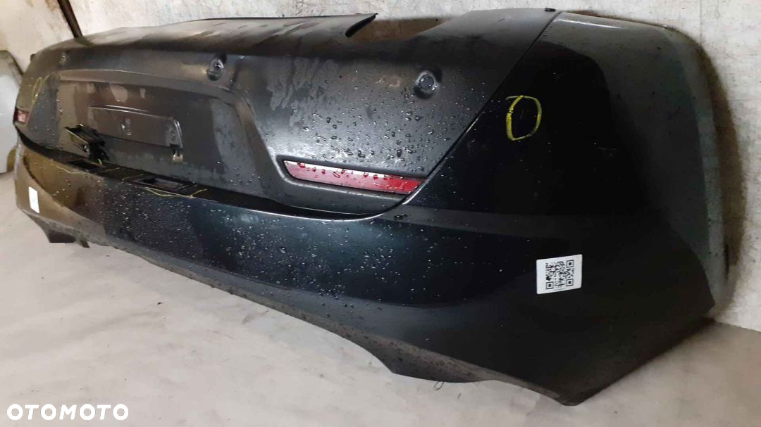 + ZDERZAK TYŁ TYLNY OPEL ASTRA J 4 OPC GTC Z22C CZARNY PDC CZUJNIKI - 4
