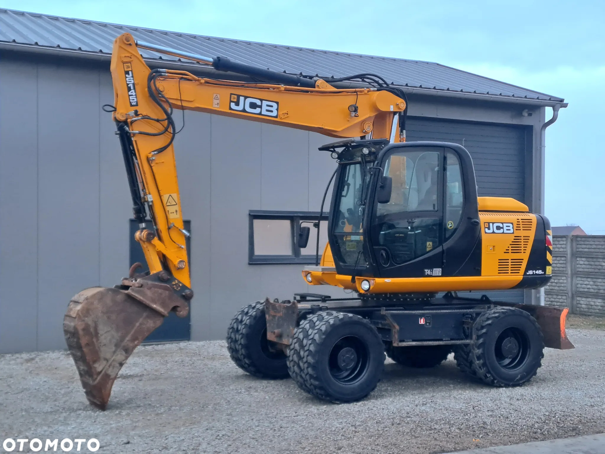 JCB JS145 W 2015 ROK SUPER STAN CENTRALNE SMAROWANIE - 14