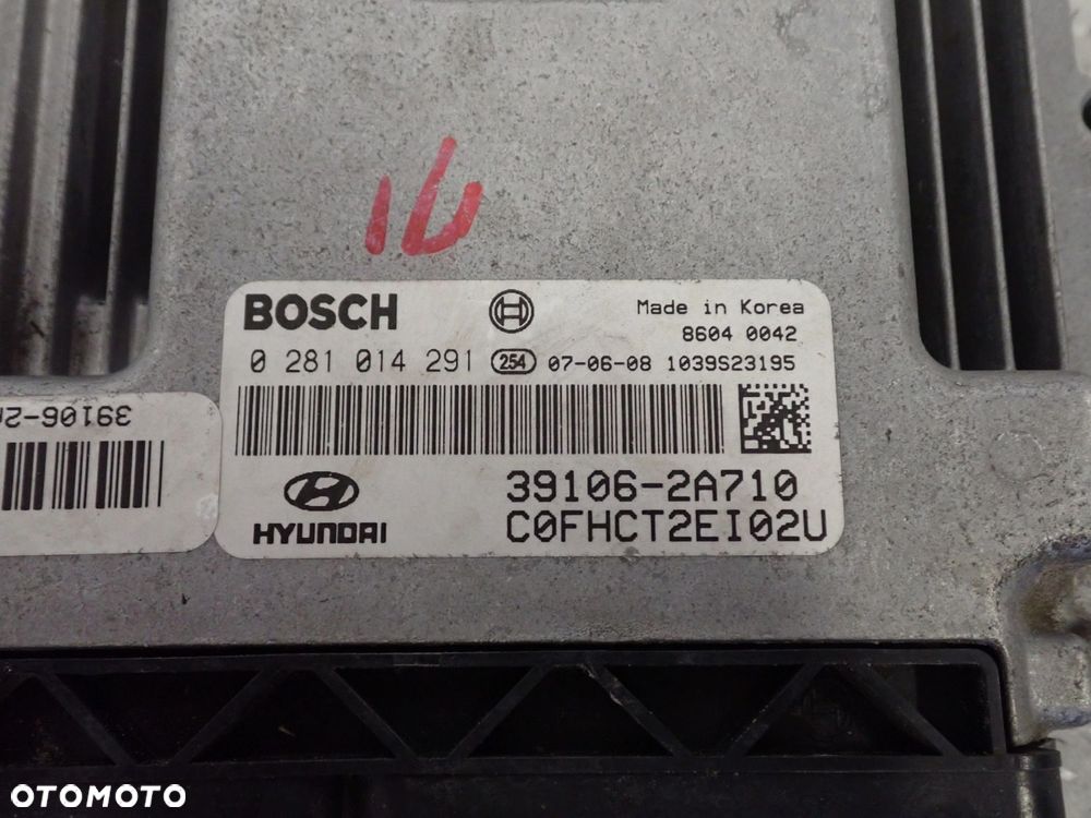 HYUNDAI I30 06-09 ZESTAW STARTOWY 1.6 CRDI STACYJKA KOMPUTER - 2