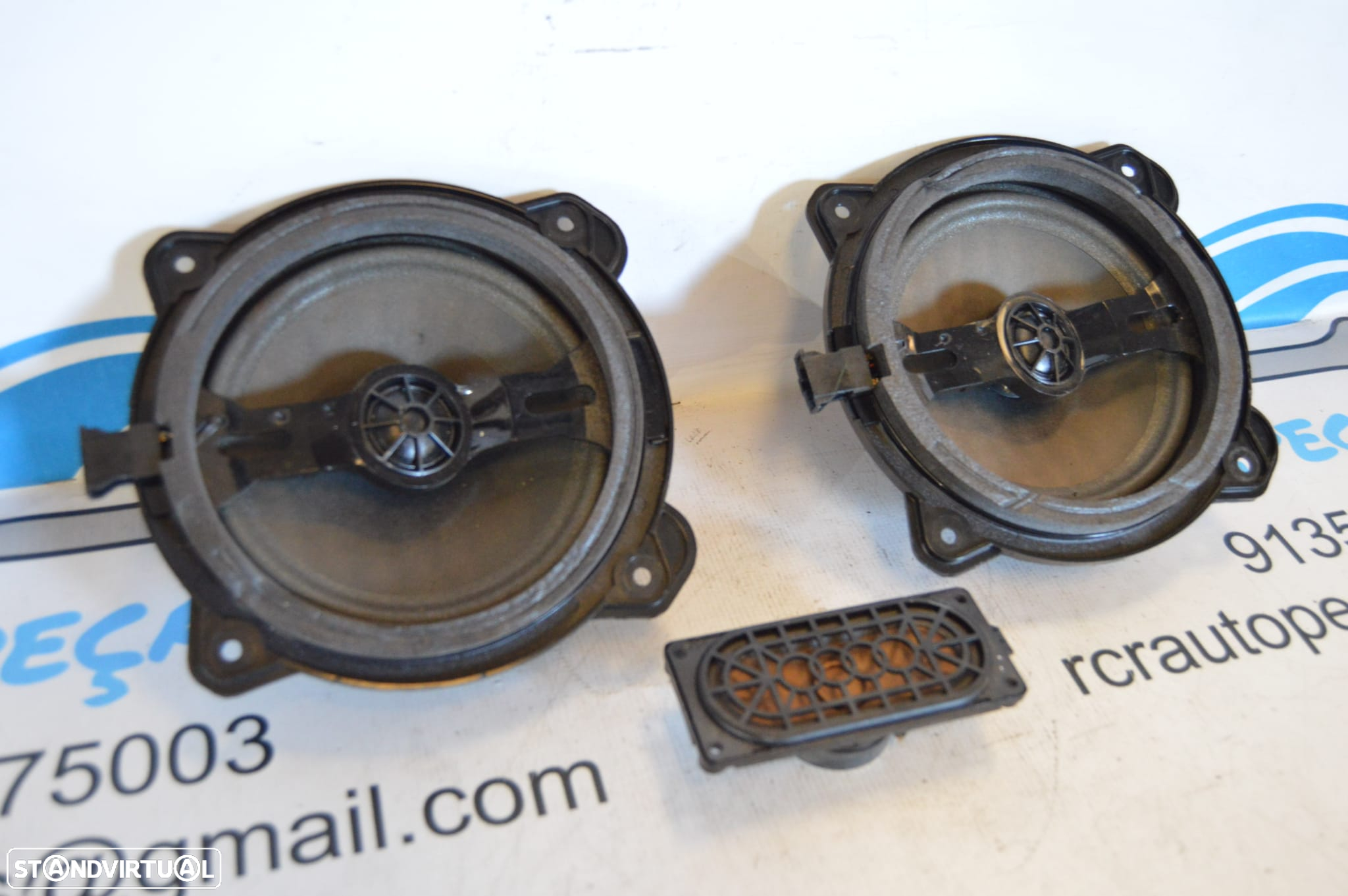 COLUNA COLUNAS SOM DISPOSITIVO AMPLIFICADOR SONORO BLAUPUNKT 8H0035411 8P0035362 AUDI A3 8P 8PA SPORTBACK 2.0 TDI 170CV BMN - 2