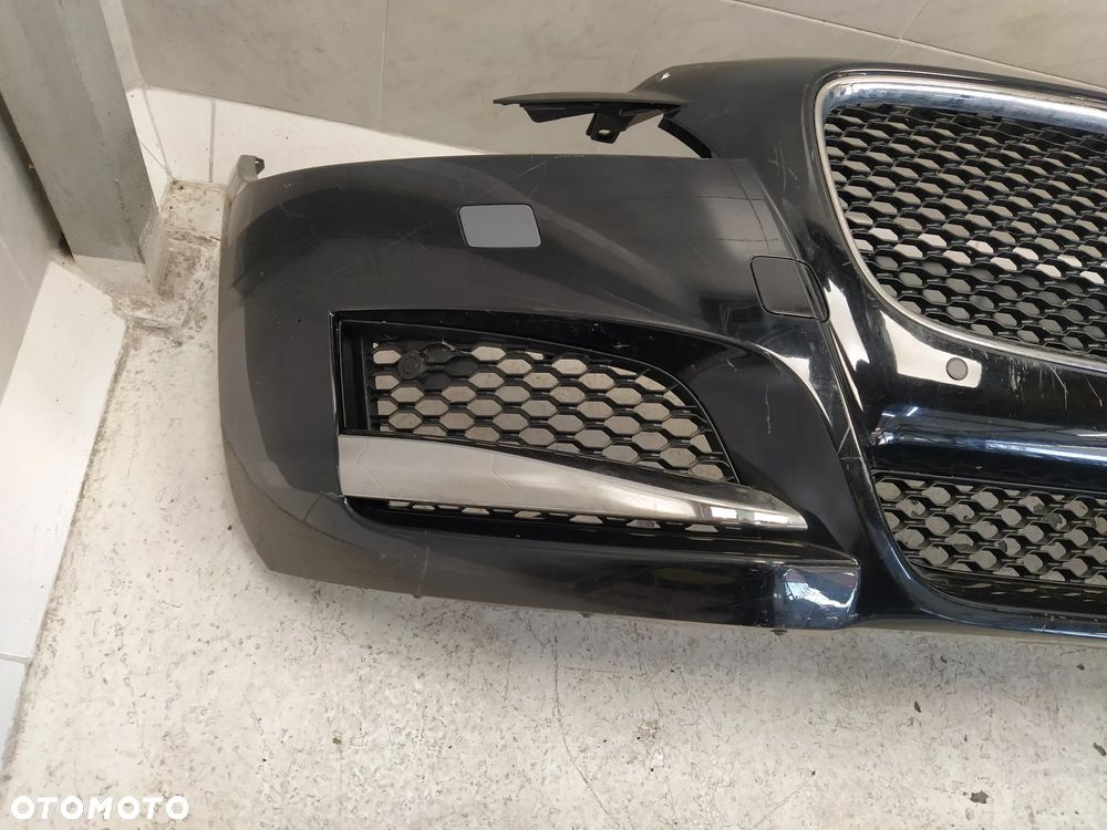 JAGUAR XF X260 ZDERZAK PRZÓD PRZEDNI KOMPLETNY 4XPDC SPRYSKIWACZE GRILL ATRAPA CHŁODNICY ZNACZEK ORYGINAŁ - 6