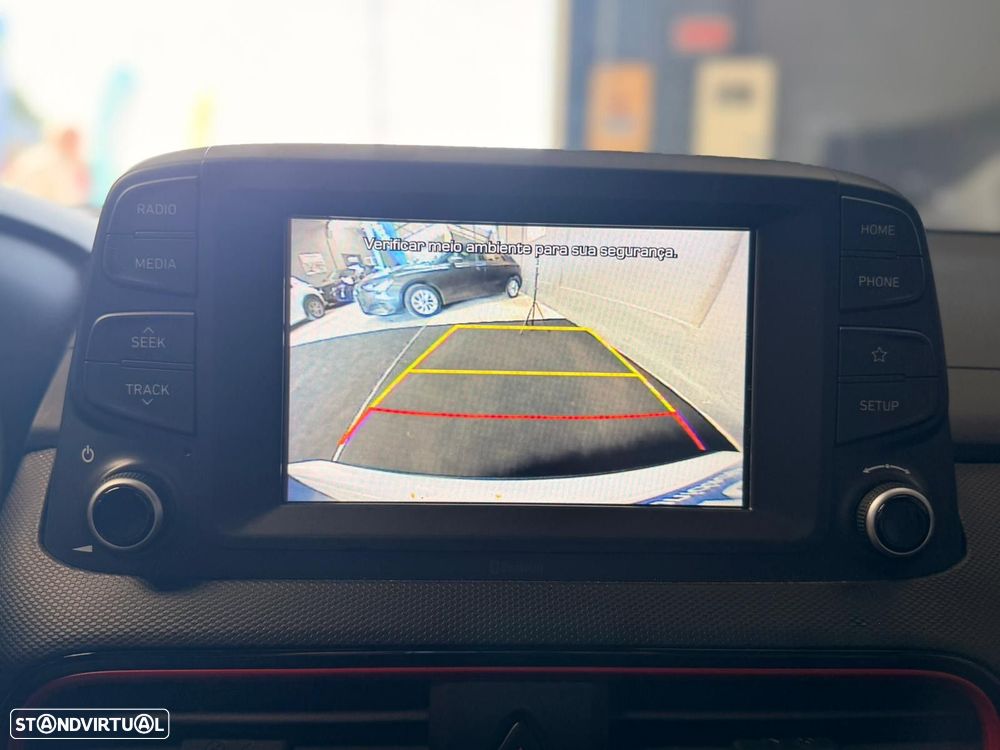 Hyundai Kauai 1.0 T-GDi Pele/Tecido Vermelho - 26