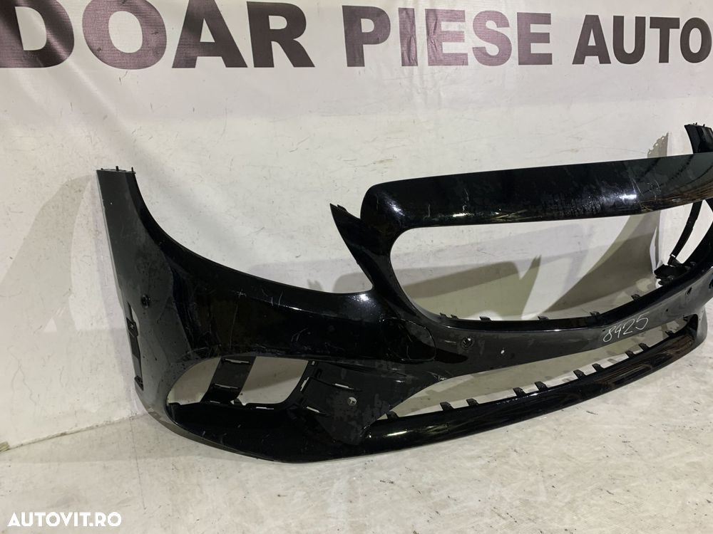 Bara fata Mercedes C-Class AMG, W205, facelift, 2018, 2019, 2020, 2021, cod origine OE A2058856002, cu gauri pentru senzori de parcare (6). - 3