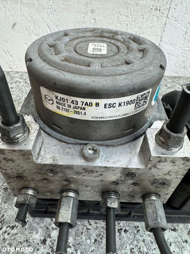 pompa hamulcowa abs mazda cx5 cx-5 2012-2017 kj01 43 7a0 b - 2