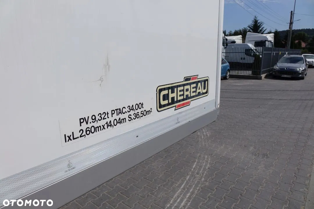Chereau CHŁODNIA / CARRIER VECTOR 1950 / OSIE SAF / OŚ PODNOSZONA / KOSZ I KOŁO ZAPASOWE / DRUKARKA - 32