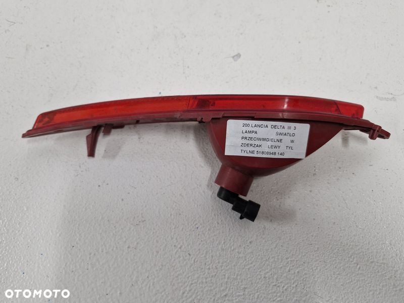 LANCIA DELTA 3 III LAMPA ŚWIATŁO PRZECIWMGIELNE W ZDERZAK LEWY TYŁ LEWE 51808948 - 9