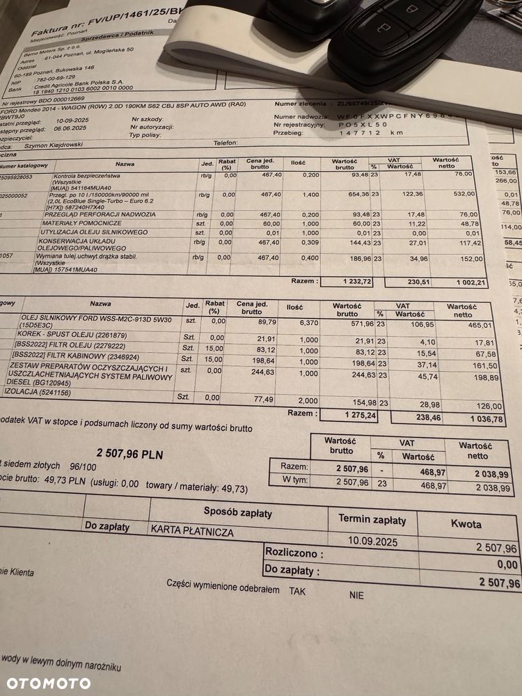 Ford Mondeo 2.0 EcoBlue Vignale Plus AWD - 24