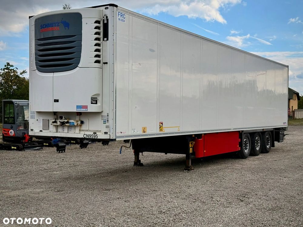 Schmitz Cargobull Chłodnia SCHMITZ KWIATÓWKA Dopplestock ! Agregat SCHMITZ Osie Schmitz  Sprowadzona