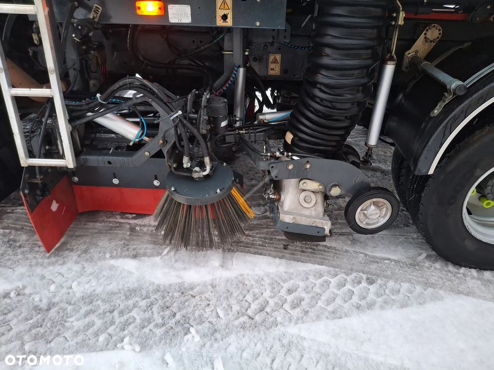 Renault Midlum 220 DXI Zamiatarka SEMAT Zoeller Johnston Szczotki L/R Obie Strony 2012r Napęd Hydrostat Euro 5 Rura Do Liści Studzienek 3873 Mth - 7