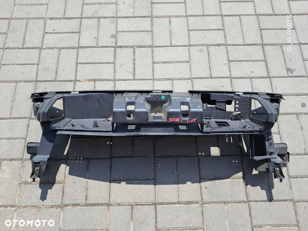 Peugeot 3008 I LIFT wzmocnienie górne zderzaka czasza 9805243277