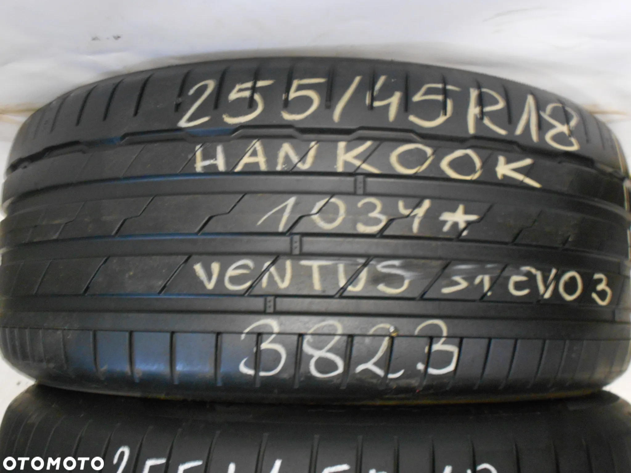 OPONY 255/45R18 HANKOOK VENTUS S1 EVO 3 DOT 3823 6.9MM - 2
