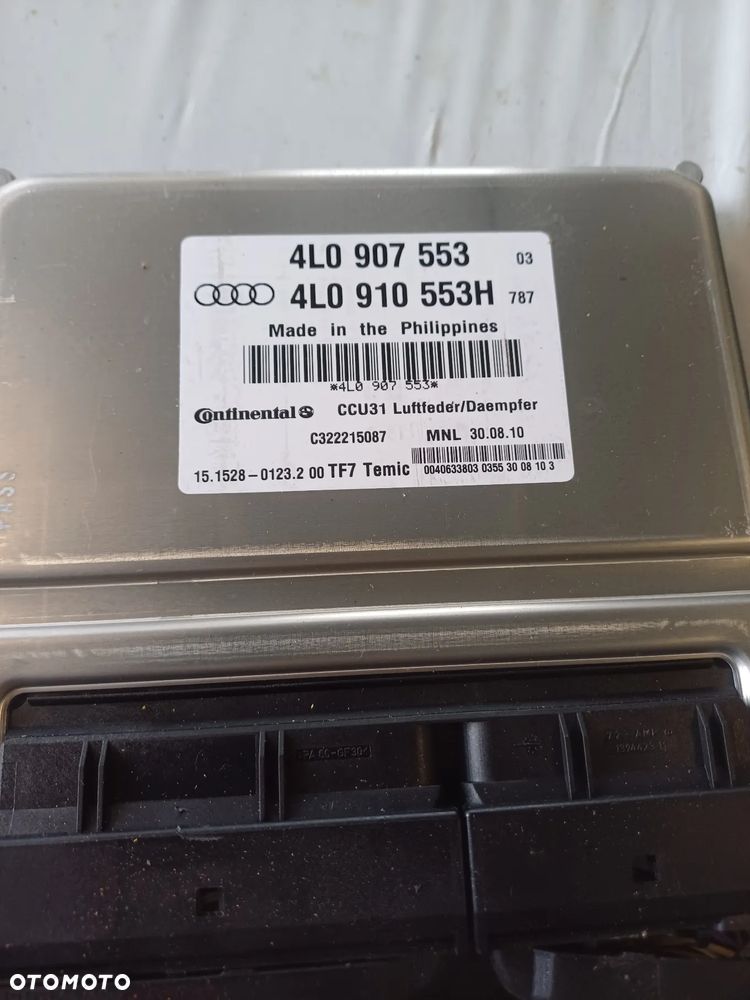Moduł zawieszenia Q7 4L lift 4l0910553h 4l0907553 sterownik pneumatycznego zawieszenia - 1