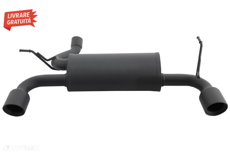 Bara Spate si Sistem de evacuare dubla Jeep Wrangler Rubicon JK (2007-2017)- livrare gratuita - 9