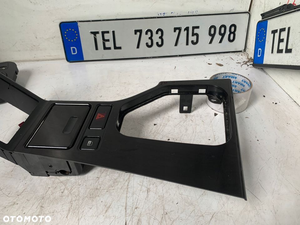 DEKOR TUNELU ŚRODKOWEGO BLACK PIANO BMW E39 - 3