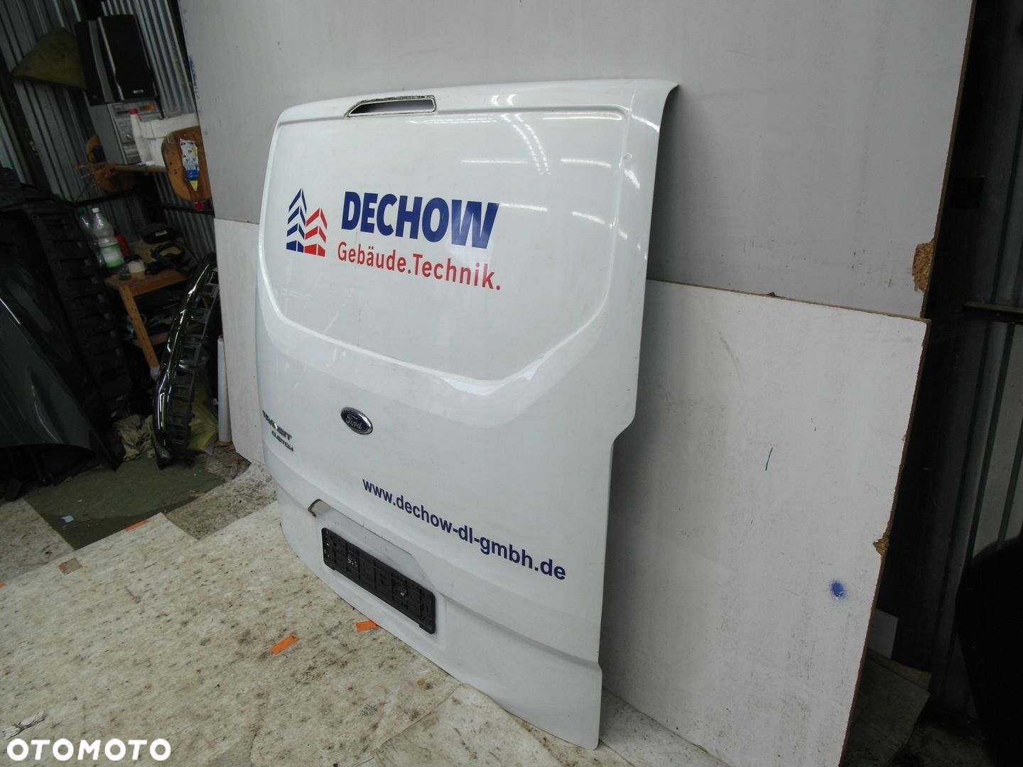 FORD TRANSIT CUSTOM KLAPA TYLNA PEŁNA BDB - 3