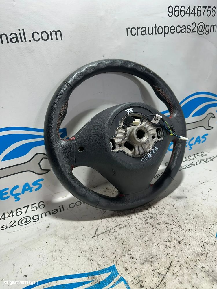 .Volante Completo Sport Pele Original BMW Serie 1 F20 5 Portas F21 3 Portas 62560182D 2011 - 2022 - 6