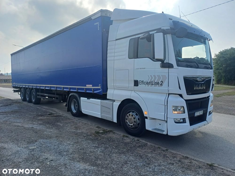 MAN Man TGX 18.440 Naczepa firanka Schwarzmuller - 2