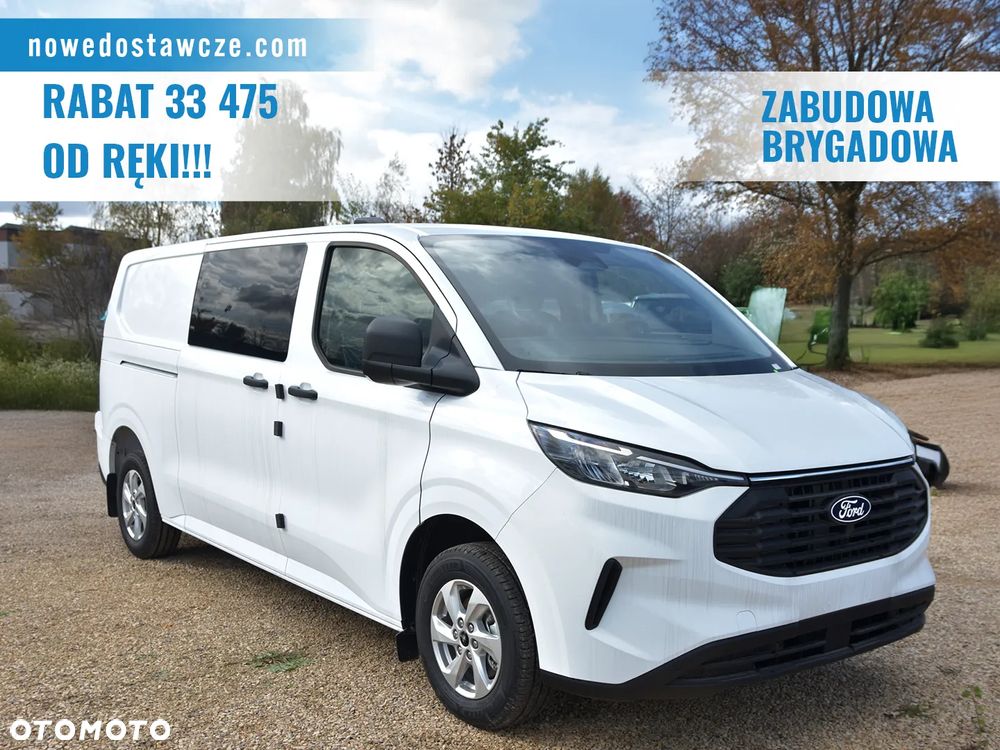 Ford Transit Custom Trend Furgon Brygadówka L2H1 136KM - 1