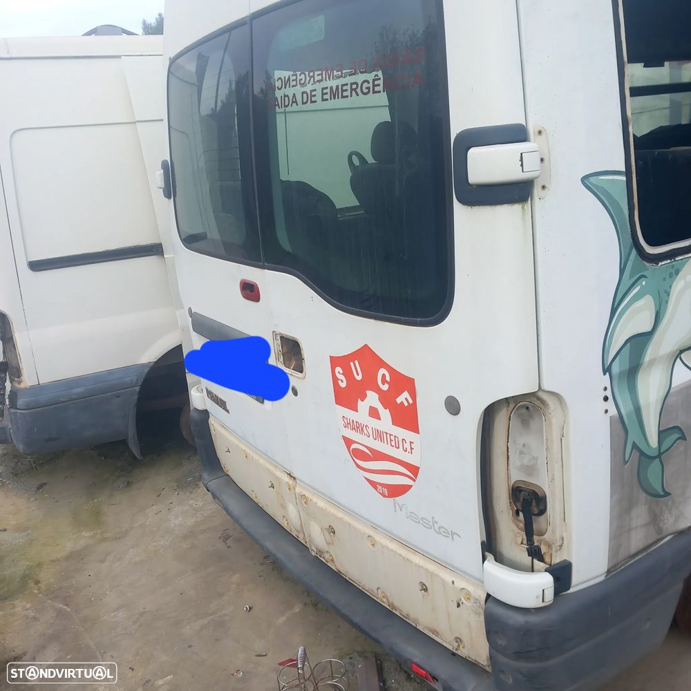 Conjunto duas portas traseiras Renault Master - 2