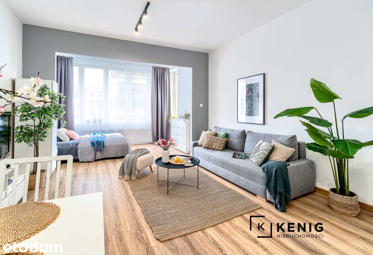Apartament typu "studio" w pięknej kamienicy przy Parku Słowackiego