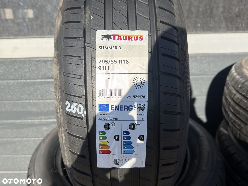 NOWE Opony letnie Taurus 205/55/16 91H - 3