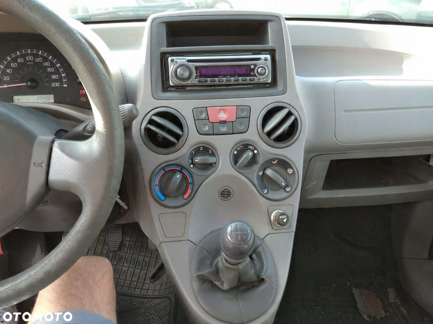 FIAT PANDA 2 II 169 ZDERZAK PRZÓD PRZEDNI CZARNY - 12
