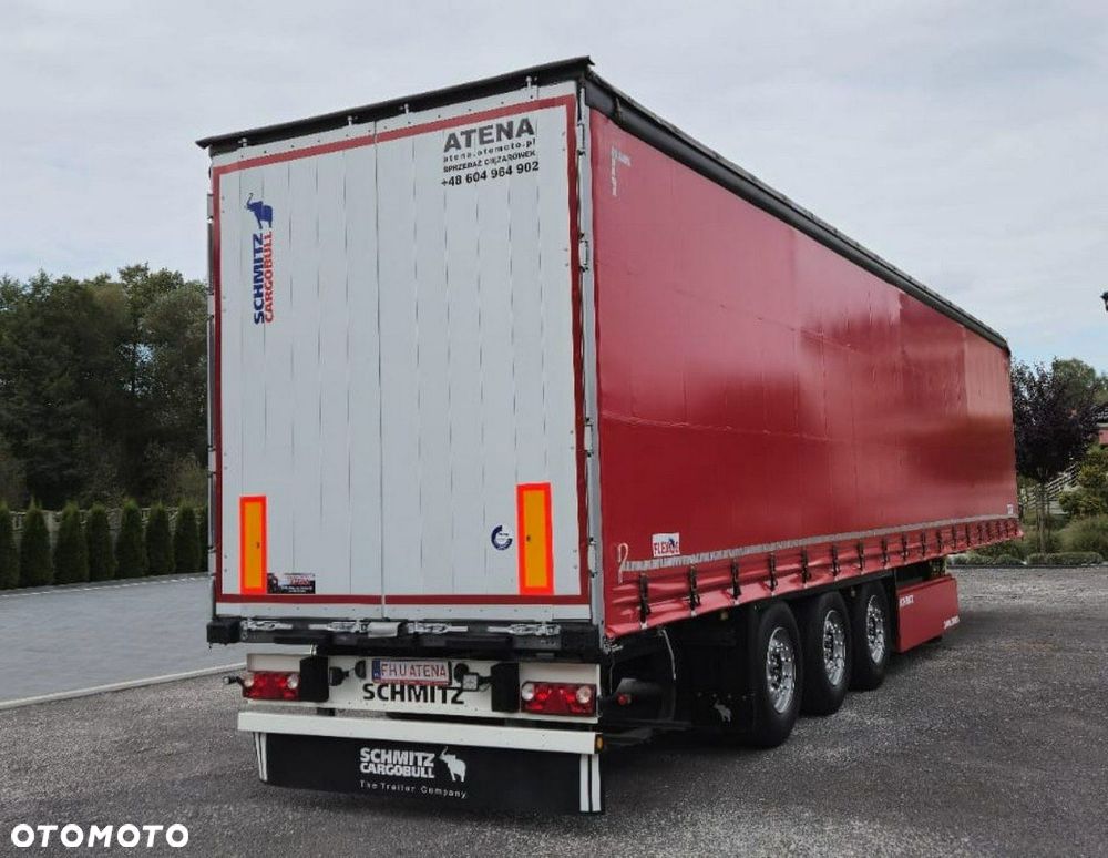 Schmitz Cargobull Firana standard, Oś podnoszona - 8