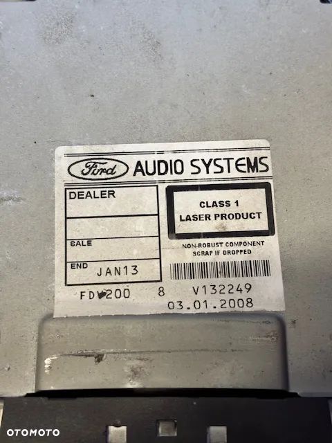 RADIO FORD TRANSIT MK7 VII 6C1T-18C815-AJ - 4