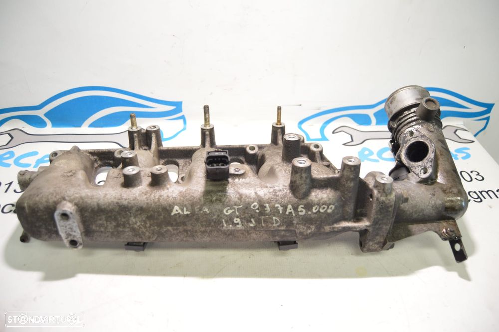 COLETOR ADMISSÃO SENSOR PRESSÃO AR 0281002510 55192747 ALFA ROMEO GT 937 1.9 JTD 150CV 937A5000 ALFA 156 147 FIAT STILO - 2