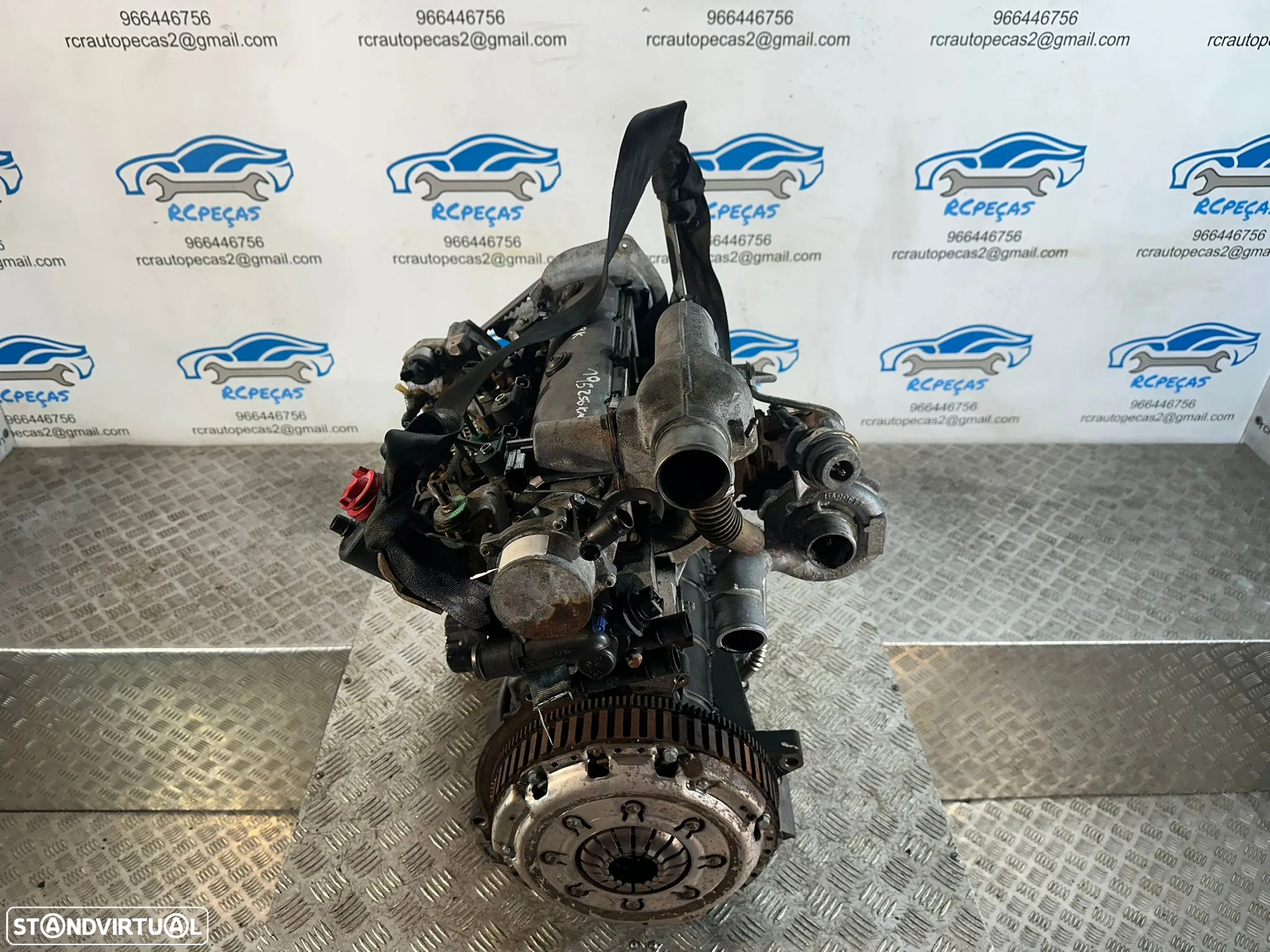 .Motor Completo Renault Nissan Opel F9QU762 F9Q762 F9Q 762 1.9 DCi 82cv 8v - 4