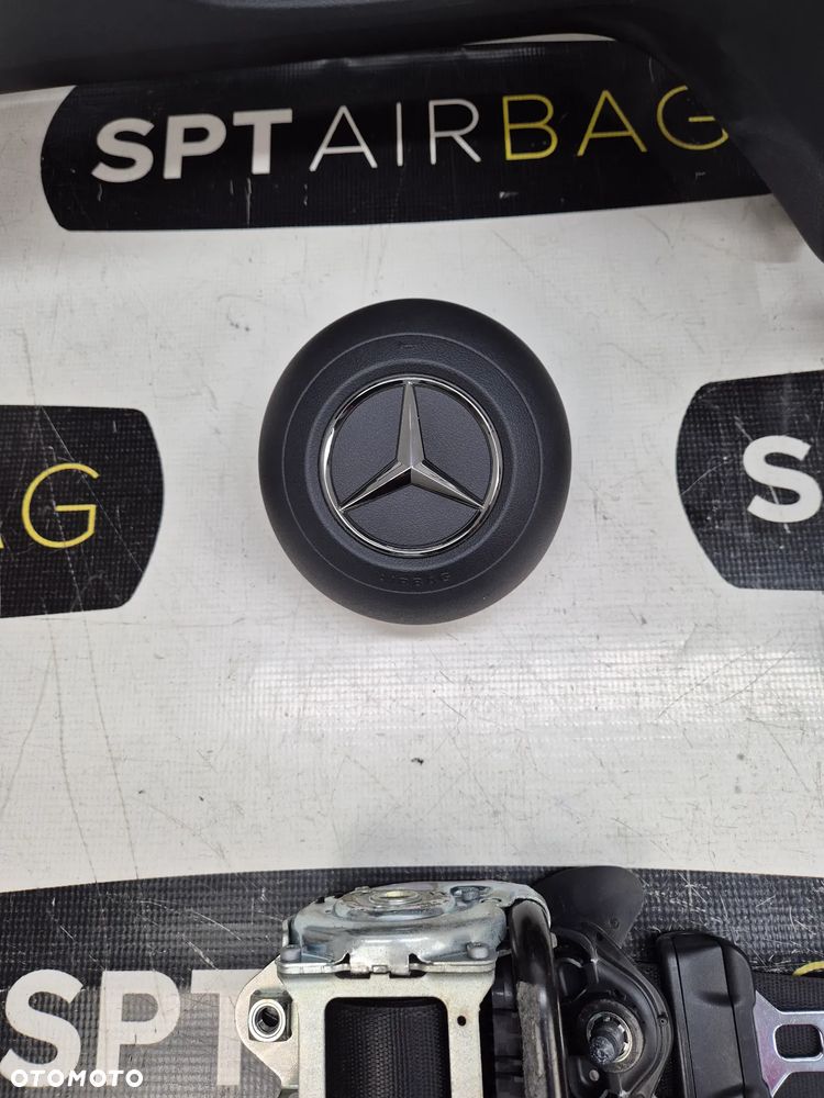 GLC X254 KOKPIT DESKA KONSOLA PULPIT PODUSZKA AIRBAG AIR BAG PASY KIT SET - 9