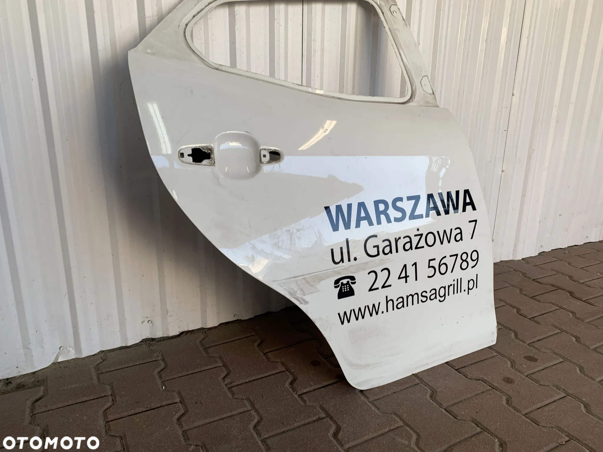 TOYOTA AYGO 2 II 2014- DRZWI PRAWE TYLNE TYŁ - 4