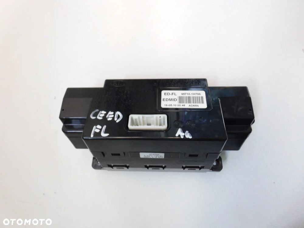 PANEL WYŚWIETLACZ RADIA ZEGARA KIA CEED LIFT ORYGINAŁ - 5