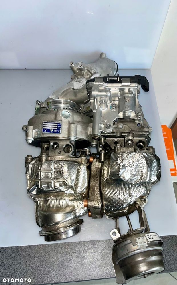 nowa twin turbo 2.0 mercedes a6540906401 10009700365 + rabat 1000zł opis - 1