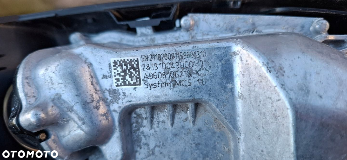 MERCEDES ACTROS MP4 MP5 lusterko lewe kamera A9608106213 - 9