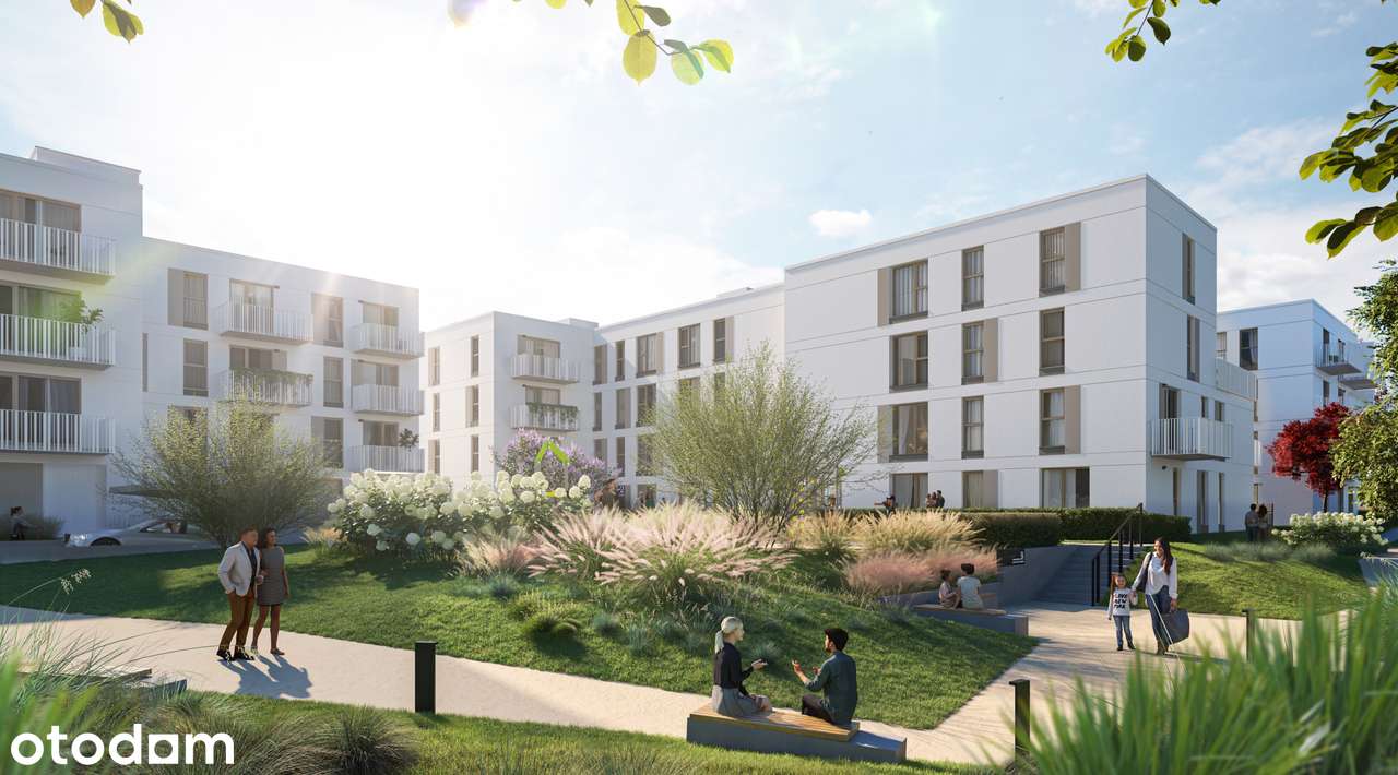 2-pokojowe mieszkanie 41m2 + balkon Bezpośrednio
