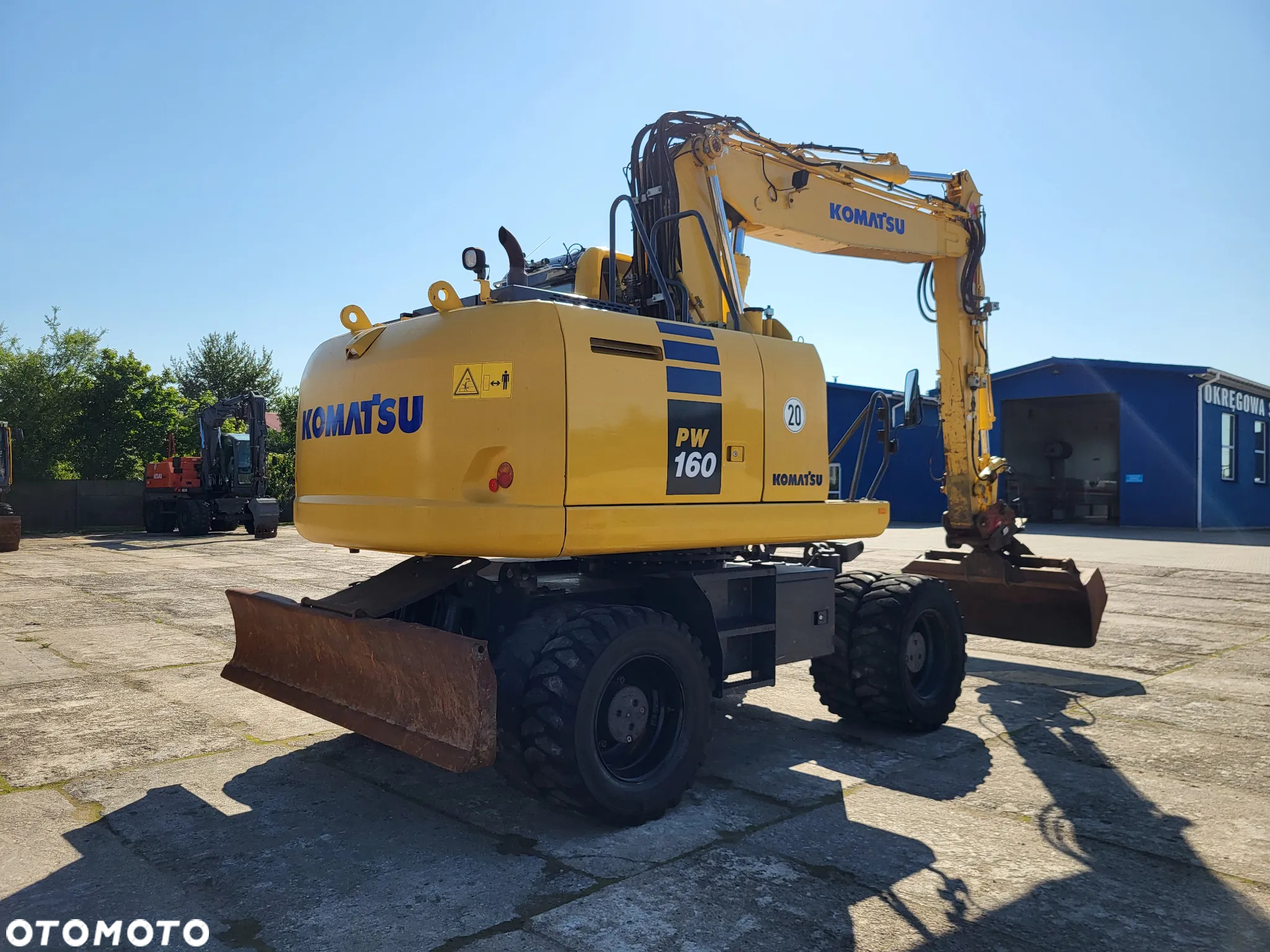 Komatsu PW 160 -10 spr z Niemiec - 6
