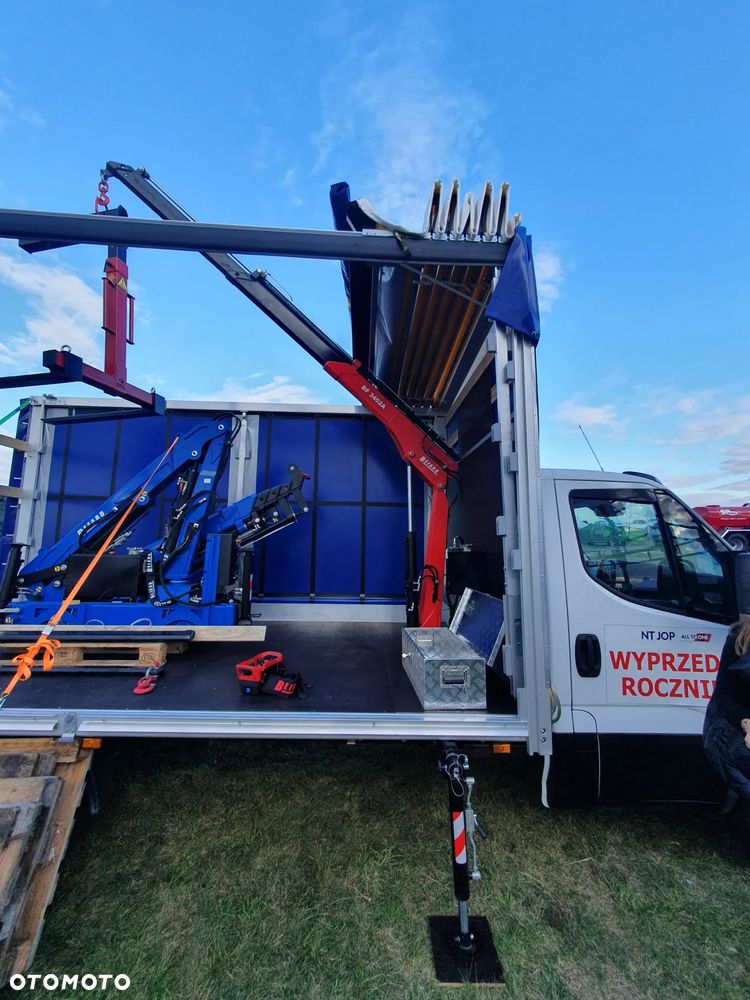 Iveco 50c/35c/ firana 4,5m, podnoszony dach, suwany dach+ lekka winda 500 kg sorenssen - 16