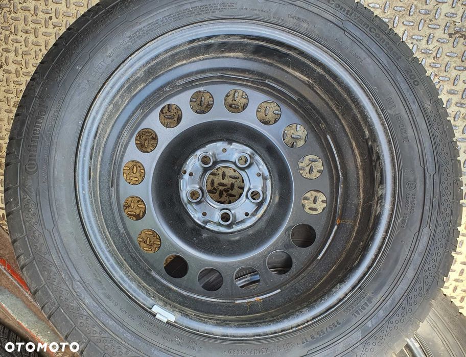 4x Felgi stalowe 17 5x112 ET50 Mercedes Vito V-Klasa W447 + TPMS - 2