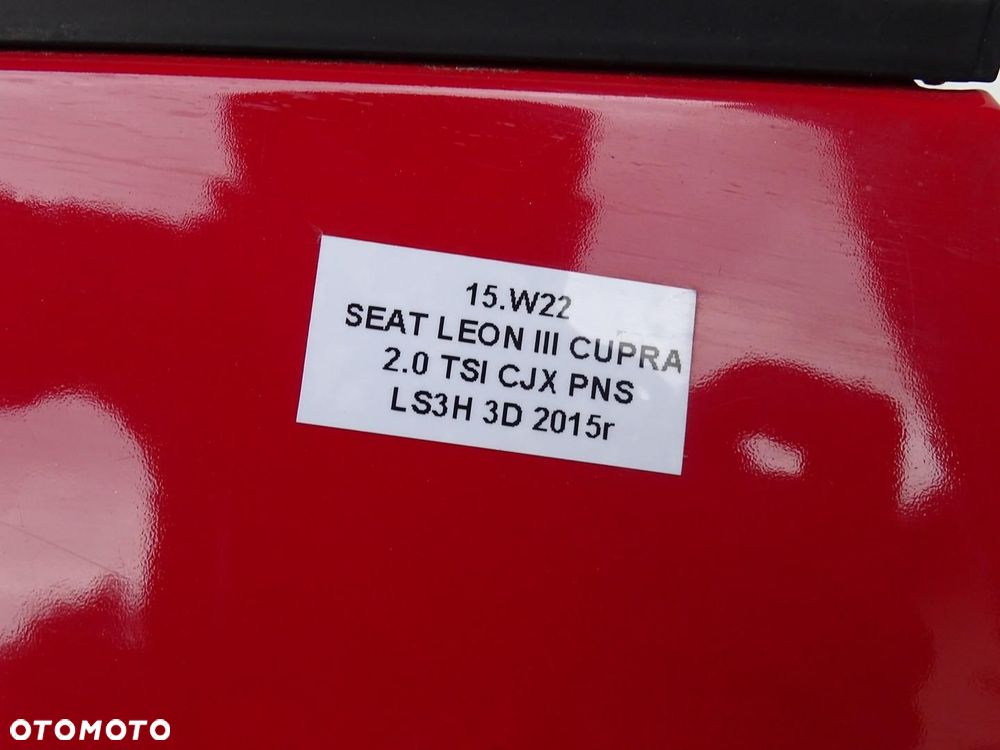 DRZWI LEWY PRZÓD LEWE PRZEDNIE LS3H SEAT LEON III 5F 12-16r 3D 3 DRZWI - 16
