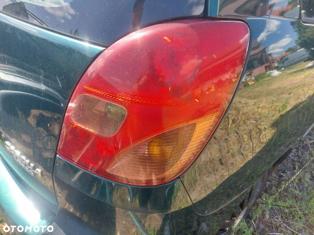 KOMPLETNY TYŁ KLAPA BAGAŻNIKA ZDERZAK LAMPY TOYOTA COROLLA VERSO I 6R4 - 3